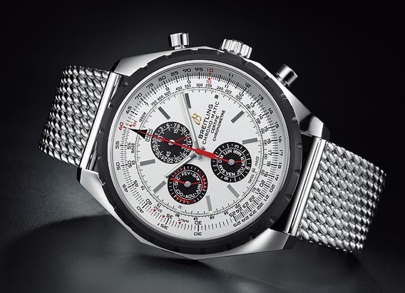 stainless steel Breitling Chrono-Matic replica