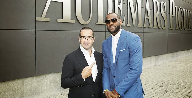 LeBron James and Francois Henry Bennahmias