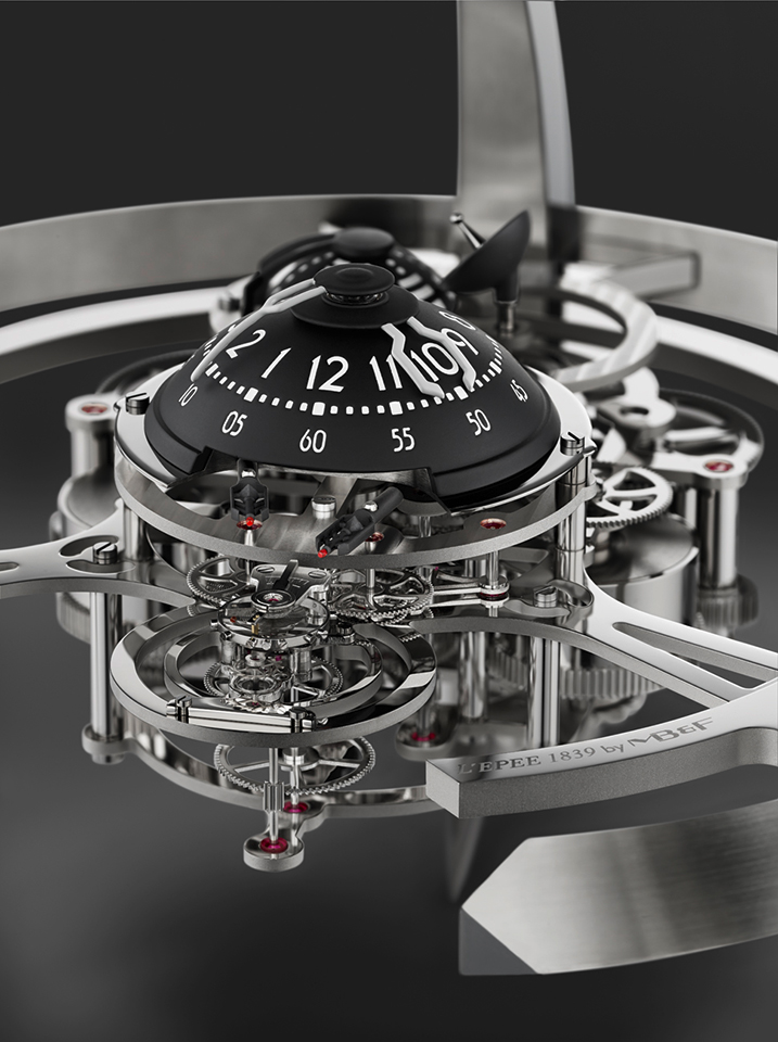 MB&F Starfleet Machine Clock Star Trek Deep Space 9 Close Up