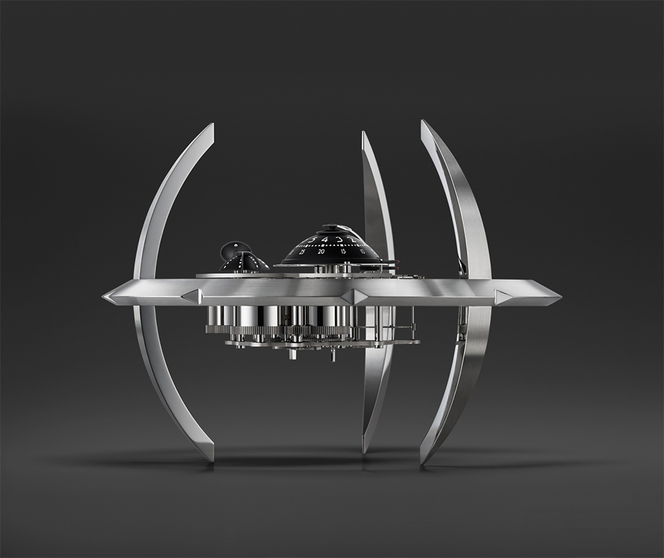 MB&F Starfleet Machine Clock Star Trek Deep Space 9 Profile