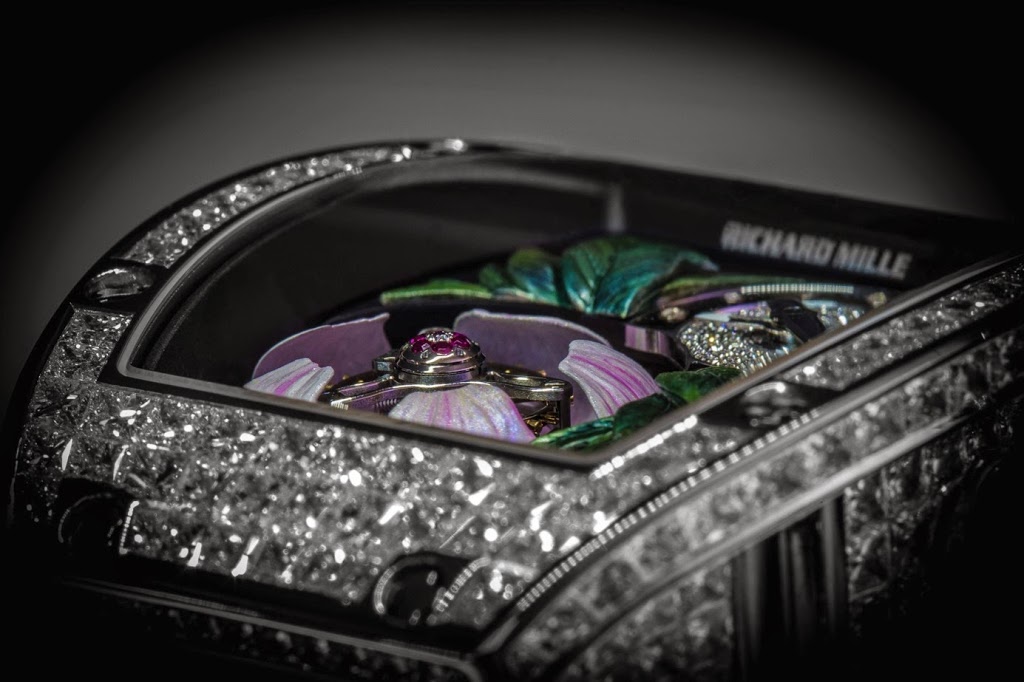 Richard Mille RM 19-02 Tourbillon Fleur Watch Baselworld 2015 Basel 2