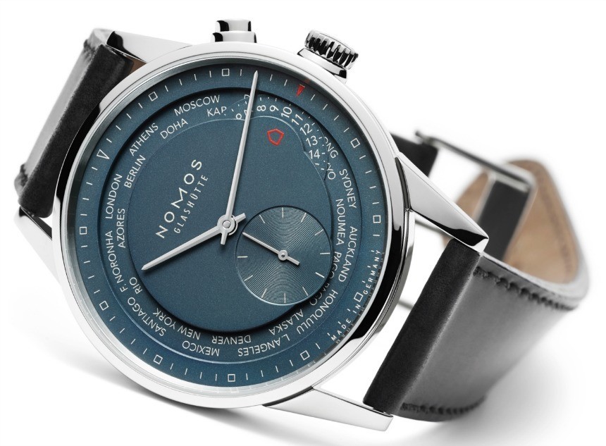 Nomos Zurich Worldtimer Blue Watch Watch Releases 