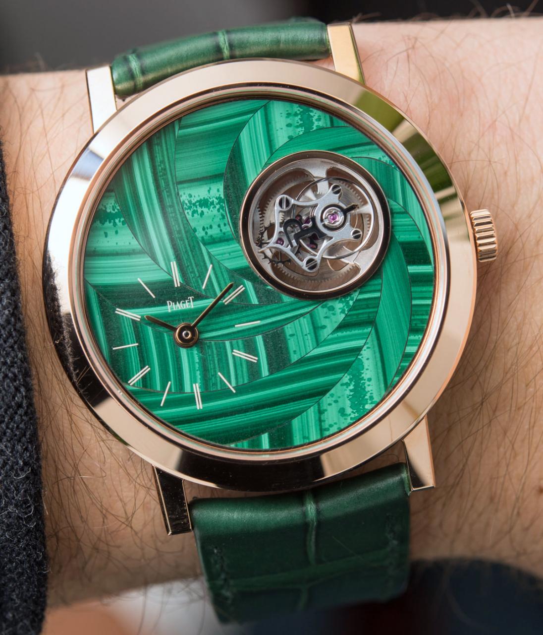 Piaget Altiplano Flying Tourbillon Stone Marquetry Dial Hands-On Hands-On 