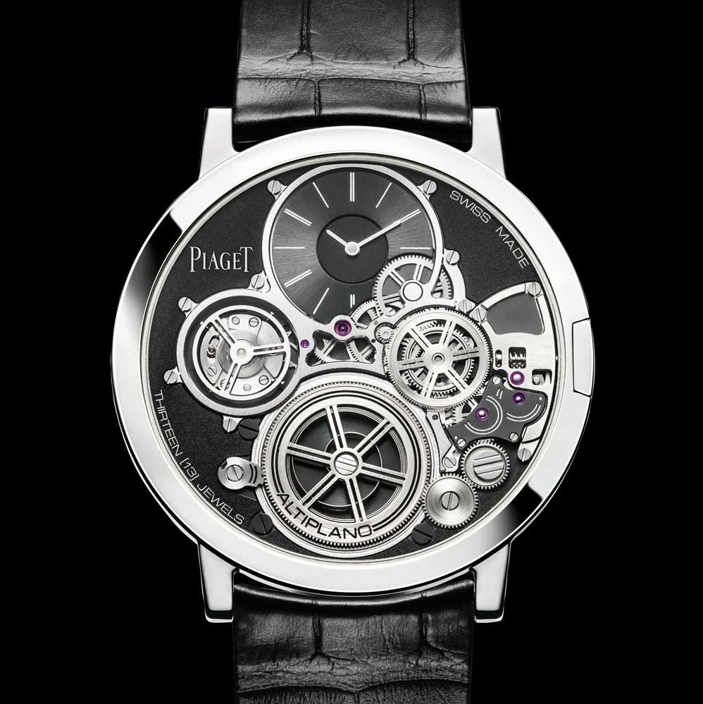 The Piaget Altiplano Ultimate Concept Is Now The Thinnest Mechanical Hand-Wound Watch In The World Watch Releases 