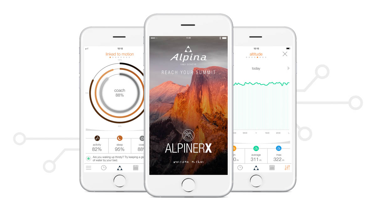 Alpina AlpinerX Smartwatch Campaign On Kickstarter Watch Releases 