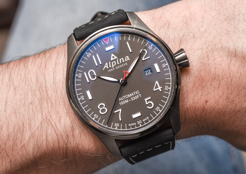 Alpina Startimer Pilot Automatic Watch For 2017 Hands-On Hands-On 